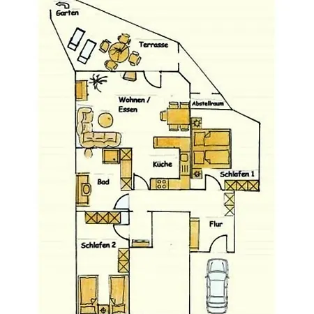 With 1 Bedroom Dom wakacyjny Nindorf (Rotenburg)